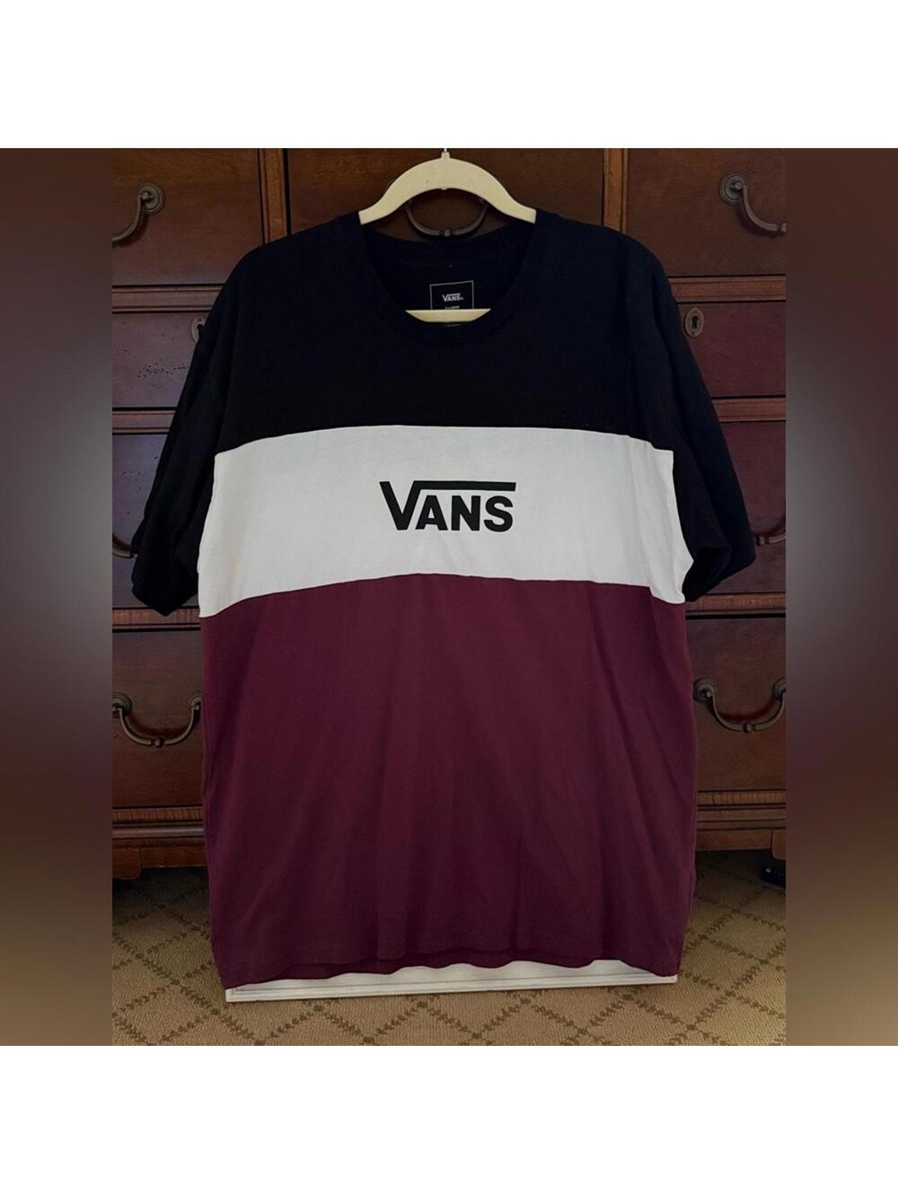 Vans Tri colored short sleeve T-shirt L